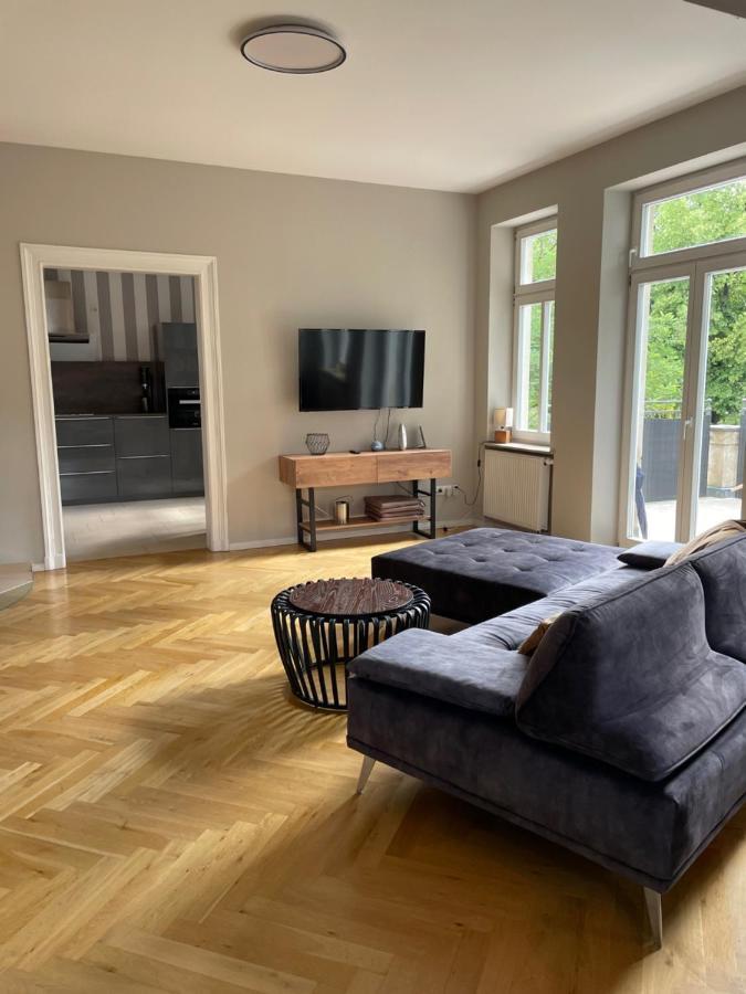 Helle Terrassenwohnung In Traumlage Von 德累斯顿 外观 照片
